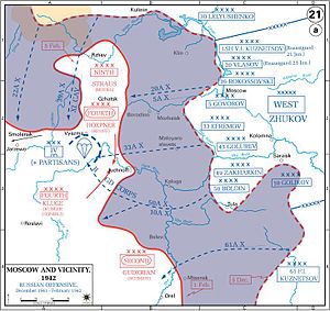 Положение сторон в конце 1941 — начале 1942 годов