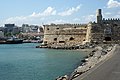 Вид на крепость Кулес из порта