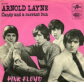 Обложка сингла Pink Floyd «Arnold Layne» (1967)