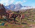 Погонщики мулов в Пиренеях (1879)