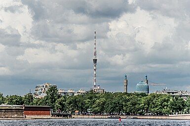 Вид с Дворцовой набережной