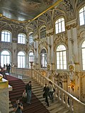 Иорданская лестница Зимнего дворца в Санкт-Петербурге. 1758—1761