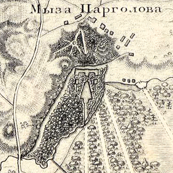 План мызы Парголово. 1817 год