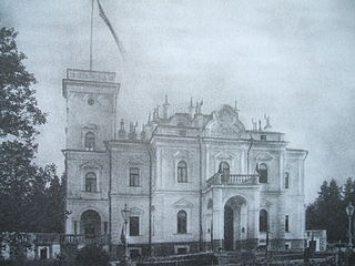 Замок Стенбок-Ферморов. 1908 год