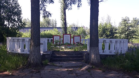 Братская могила защитников Петрограда от Юденича