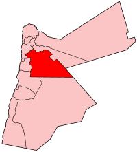 Амман на карте