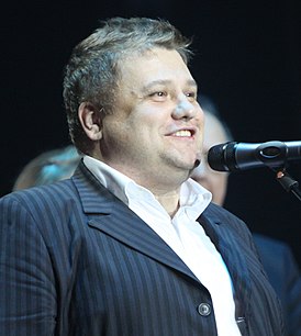 На церемонии вручения премии «Музыкальное сердце театра», 2009