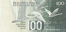 100 markkaa reverse