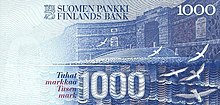 1000 markkaa reverse