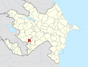 Шушинский район на карте