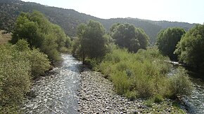 Река Акера близ города Лачын