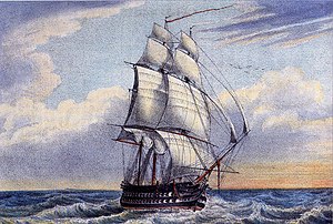 Корабль «Султан Махмуд», головной корабль одноимённой серии, к которой относился «Гавриил»