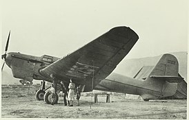 Самолёт АНТ-25 в Сан-Джасинто