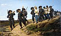 Итальянские берсальеры возвращаются из разведки, 1861