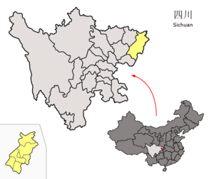 Дачжоу на карте
