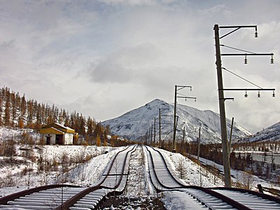 Разъезд 60 км ветки Новая Чара