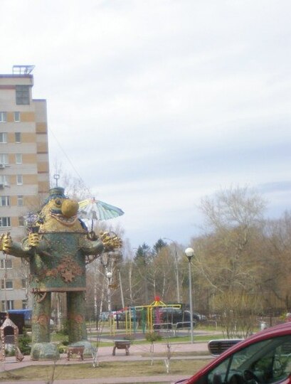 Памятник Громозеке. Нижний Новгород