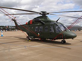 AgustaWestland AW139 Воздушного корпуса Ирландии на авиабазе Fairford, Великобритания.