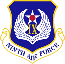 Эмблема 9-й воздушной армии США