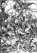 А. Дюрер. Четыре всадника Апокалипсиса. 1497—1498. Ксилография