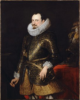 Портрет кисти Ван Дейка (1624). Далиджская картинная галерея, Лондон