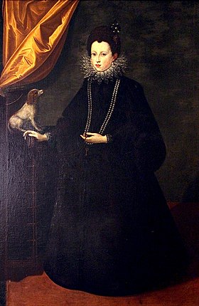 Портрет кисти неизвестного (ок. 1615). Вилла Медичи[it], Черрето-Гвиди