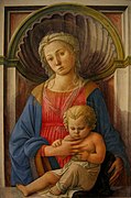 Мадонна с Младенцем. Между 1440 и 1445 гг. Дерево, темпера. Национальная галерея, Вашингтон