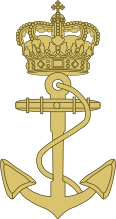 Эмблема Королевских ВМС Дании