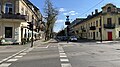 Велосипедная дорожка на улице Альгирдо в Вильнюсе, Литва