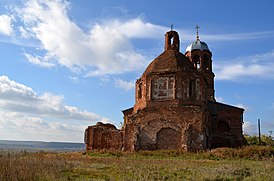 Покровский храм до восстановительных работ