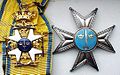 Знак и звезда ордена Меча степени командора I класса