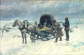 Смерть Стуре на льду озера Меларен (картина К. Г. Хелльквиста)