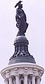 Статуя Свободы на куполе Капитолия