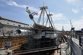 В доке во время очередного ремонта, 2016 год