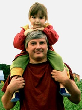 Александр Фридрихович Филиппов с дочерью