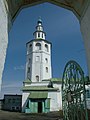 с. Городище. Многоярусная колокольня Знаменской церкви (1750—1780).