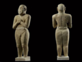 Статуя Поклоняющегося Слуги с острова Тароут, 2500 г. до н. э.