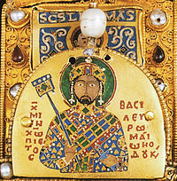 Михаил VII Дука (деталь короны)