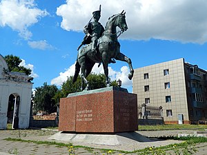 Памятник Н. А. Дуровой