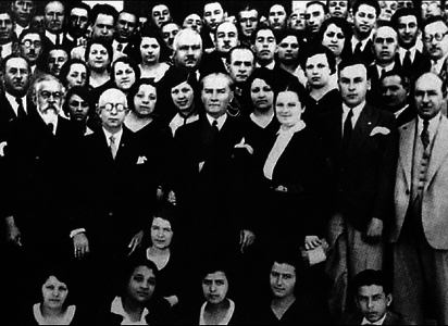 Церемония учреждения турецкого исторического общества, 1931 г.