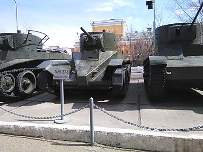 БТ-5 в Чите, 2016 год