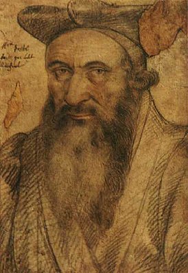 Гийом Постель. Портрет работы неизвестного художника XVI века