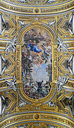 . Пьетро да Кортона. Фреска свода нефа «Чудо Мадонны делла Валичелла». 1664—1665