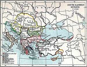 Византия в 1340 году.