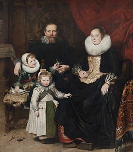 Семейный портрет. 1621. Королевские музеи изящных искусств (Брюссель)