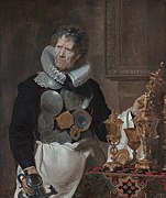 Портрет Абрахама Графеуса. 1620. Дерево, масло. Королевский музей изящных искусств, Антверпен