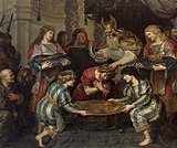 Помазание Соломона. Ок. 1630. Холст, масло. Музей истории искусств, Вена