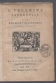 Издание Юста Липсия. Антверпен, 1600 год (второе издание)