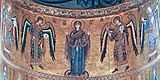 Оранта. Мозаика апсиды собора в Чефалу, Сицилия. 1148