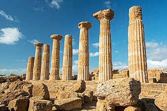 Храм Геракла в Акраганте, конец VI века до н. э.